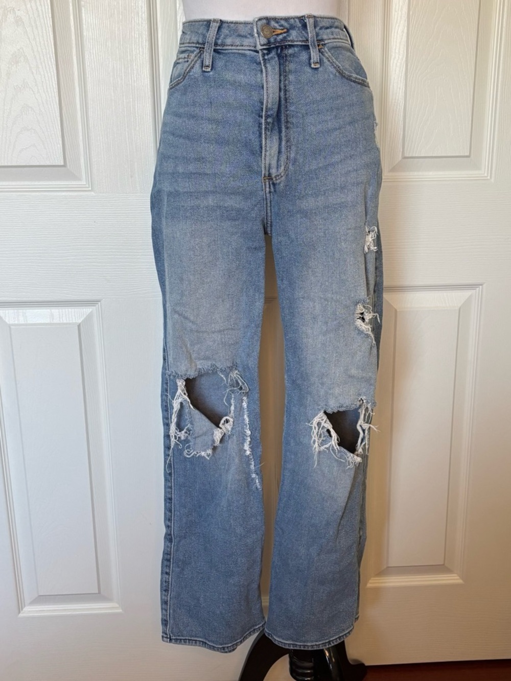 Hollister Curvy Ultra High-Rise Dad Jean Vintage Stretch